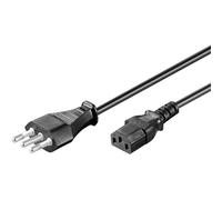 Microconnect PE100430 câble électrique Noir 3 m Prise d'alimentation type L Coupleur C13