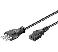 Microconnect PE100430 câble électrique Noir 3 m Prise d'alimentation type L Coupleur C13