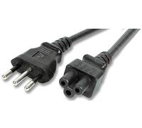 MicroConnect PE100830 câble électrique Noir 3 m Coupleur C5 - Cables électriques (3 m, Male Connector/Female Connector, Coupleur C5, Noir)