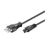Microconnect PE100830 câble électrique Noir 3 m Prise d'alimentation type L Coupleur C5