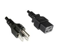 Microconnect PE110518 câble électrique Noir 1,8 m Prise d'alimentation type B Coupleur C19