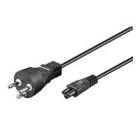 Microconnect PE120810 câble électrique Noir 1 m Prise d'alimentation type K Coupleur C5