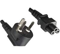 Microconnect PE120830 câble électrique Noir 3 m Prise d'alimentation type K Coupleur C5 - Cables électriques (3 m, Male connector / Female connector, Prise d'alimentation type K, Coupleur C5, Noir)