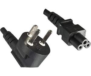 Microconnect PE120830 câble électrique Noir 3 m Prise d'alimentation type K Coupleur C5 - Cables électriques (3 m, Male connector / Female connector, Prise d'alimentation type K, Coupleur C5, Noir)