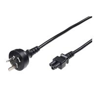 Microconnect PE150818 câble électrique Noir 1,8 m Prise d'alimentation type I Coupleur C5