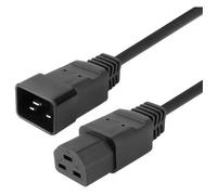 Microconnect PE170405 câble électrique Noir 0,5 m Coupleur C21 Coupleur C20
