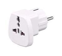 Microconnect PETRAVEL Adaptateur de Prise électrique Universel Blanc