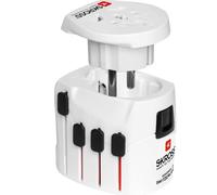 Skross 61260 adaptateur prise d'alimentation Universel Blanc