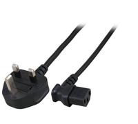 MicroConnect - Power 2M UK BS-1363/Angled C13 - Câbles d'alimentation externes