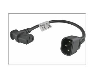 MicroConnect - Power adapter C13 C14 angled - Câbles d'alimentation externes