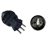 MicroConnect - Power Adapter Schuko - Swiss - Prises & adaptateurs