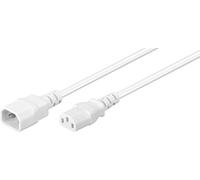 MicroConnect - Power Cord C13 - C14 3m White - Câbles d'alimentation externes