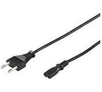 MicroConnect Power Cord Notebook - Câble d'alimentation - 1.5 m - noir Noir