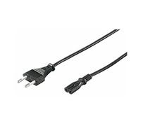 MicroConnect Power Cord Notebook - Câble d'alimentation - 1.5 m - noir Noir