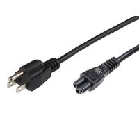 Cordon d'alimentation MicroConnect US Type B - C5, 0,5m