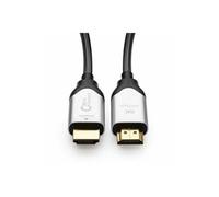 MicroConnect Premium - Câble HDMI avec Ethernet - HDMI mâle pour HDMI mâle - 10 m - cuivre hybride/fibre optique - noir - support 4K 120 Hz, support
