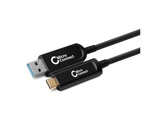 Microconnect Premium Optic Usb Cable 3.2 A-C 15m - Kabel - Digital/daten - 15 M (mC-Usb3.2ca15op)