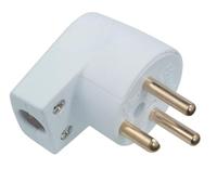 Microconnect Prise d'alimentation danoise coudée