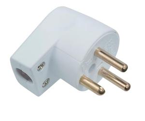 Microconnect Prise d'alimentation danoise coudée