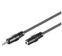 MicroConnect - Rallonge de câble audio - jack micro mâle pour jack micro femelle - 2 m