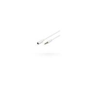 MicroConnect - Rallonge de câble audio - mini-phone stereo 3.5 mm femelle pour mini-phone stereo 3.5 mm mâle - 1 m