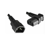 MicroConnect - Rallonge de câble d'alimentation - power IEC 60320 C13 incliné pour IEC 60320 C14 - 1.8 m - noir