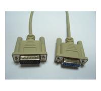 MicroConnect D-SUB15 - D-SUB15 SCSE15GF2 DSUB15-DSUB15 2m M-F1:1Wired. With thumb screws