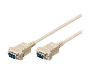 Microconnect SCSEHH2 câble Série Blanc 1,8 m DB-9