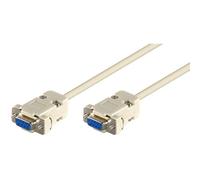 Microconnect SCSENN3N câble Série Blanc 3 m DB-9