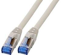 MicroConnect SFTP701TPE câble de réseau 1 m Cat6a S/FTP (S-STP) Gris - Câbles de réseau (1 m, Cat6a, S/FTP (S-STP), RJ-45, RJ-45, Gris)