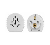 MicroConnect SKROSS - Adaptateur pour prise d'alimentation - blanc - Europe