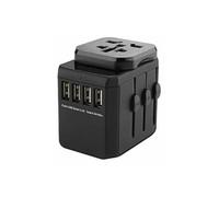 MicroConnect - Socket splitter - CA 100-240 V - 1920 Watt - connecteurs de sortie : 8 - noir