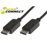MicroConnect Spanien DP-MMG-180 - Kabel mit zwei Steckern, Farbe schwarz