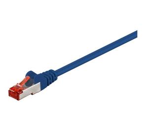 MicroConnect sstp60015b 0.15 m Cat6 S/FTP (S-STP) Bleu - Câble de réseau (RJ-45, RJ-45, Mâle/Mâle, Cat6, S/FTP (S-STP), Bleu)