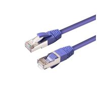 Microconnect sstp60025p 0.25 m Cat6 S/FTP (S-STP) Violet - Câble de réseau (RJ-45, RJ-45, Mâle/Mâle, Cat6, S/FTP (S-STP), Violet)