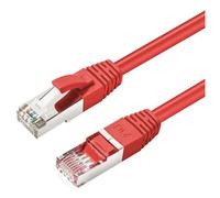 Microconnect SSTP60025R câble de réseau Rouge 0,25 m Cat6 S/FTP (S-STP) Rond