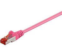 Microconnect sstp610pi 10 m Cat6 S/FTP (S-STP) Rose - Câble de réseau (RJ-45, RJ-45, Mâle/Mâle, Cat6, S/FTP (S-STP), Rose)
