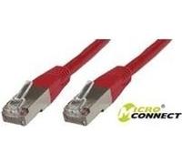 Microconnect stp60025r 0.25 m Cat6 F/UTP (FTP) Rouge - Câble de réseau (RJ-45, RJ-45, Mâle/Mâle, Cat6, F/UTP (FTP), Rouge)