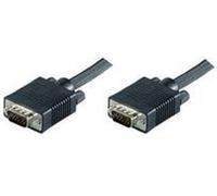 Microconnect SVGA HD15 - Adaptateur de câble (VGA (D-Sub), VGA (D-Sub), mâle-mâle), noir