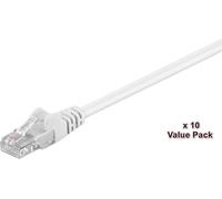 MicroConnect U/UTP CAT5e 10M White 10 Pack
