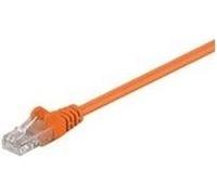 MicroConnect U/UTP CAT5e 7.5M Orange PVC