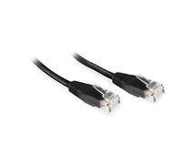 MicroConnect - U/UTP CAT6 0.25M Black PVC - Câbles réseau