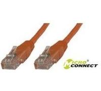 MicroConnect - Câble réseau - RJ-45 (M) pour RJ-45 (M) - 10 m - UTP - CAT 6 - sans halogène - orange