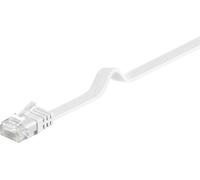 MicroConnect - U/UTP CAT6 15M White Flat - Câbles réseau
