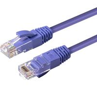 MicroConnect U/UTP CAT6 3M Purple LSZH