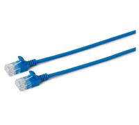 MicroConnect - U/UTP CAT6A Slim 3M Blue - Câbles réseau