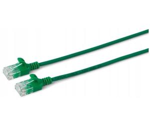 MicroConnect U/UTP CAT6A Slim 5M Green Unshielded Network Cable, LSZH 4x2xAWG 28 CU, OD : 3.6mm