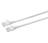 MicroConnect - U/UTP CAT6A Slim 7.5M White - Câbles réseau