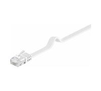 MicroConnect UltraFlat - Câble réseau - RJ-45 (M) pour RJ-45 (M) - 5 m - UTP - CAT 6 - plat - blanc