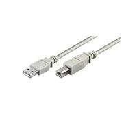 Microconnect USB 2.0 A-B 1m M-M câble USB A USB B Blanc